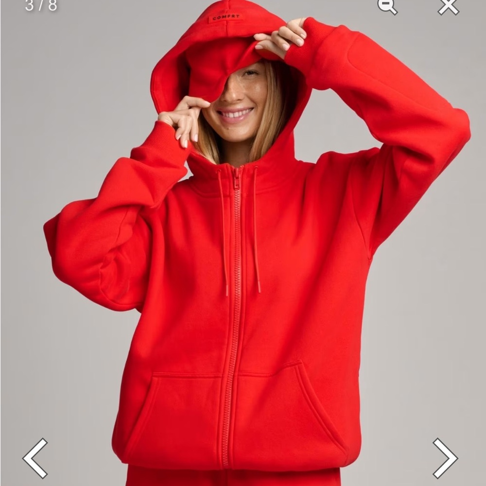 Comfrt Airplane Mode Zip Hoodie